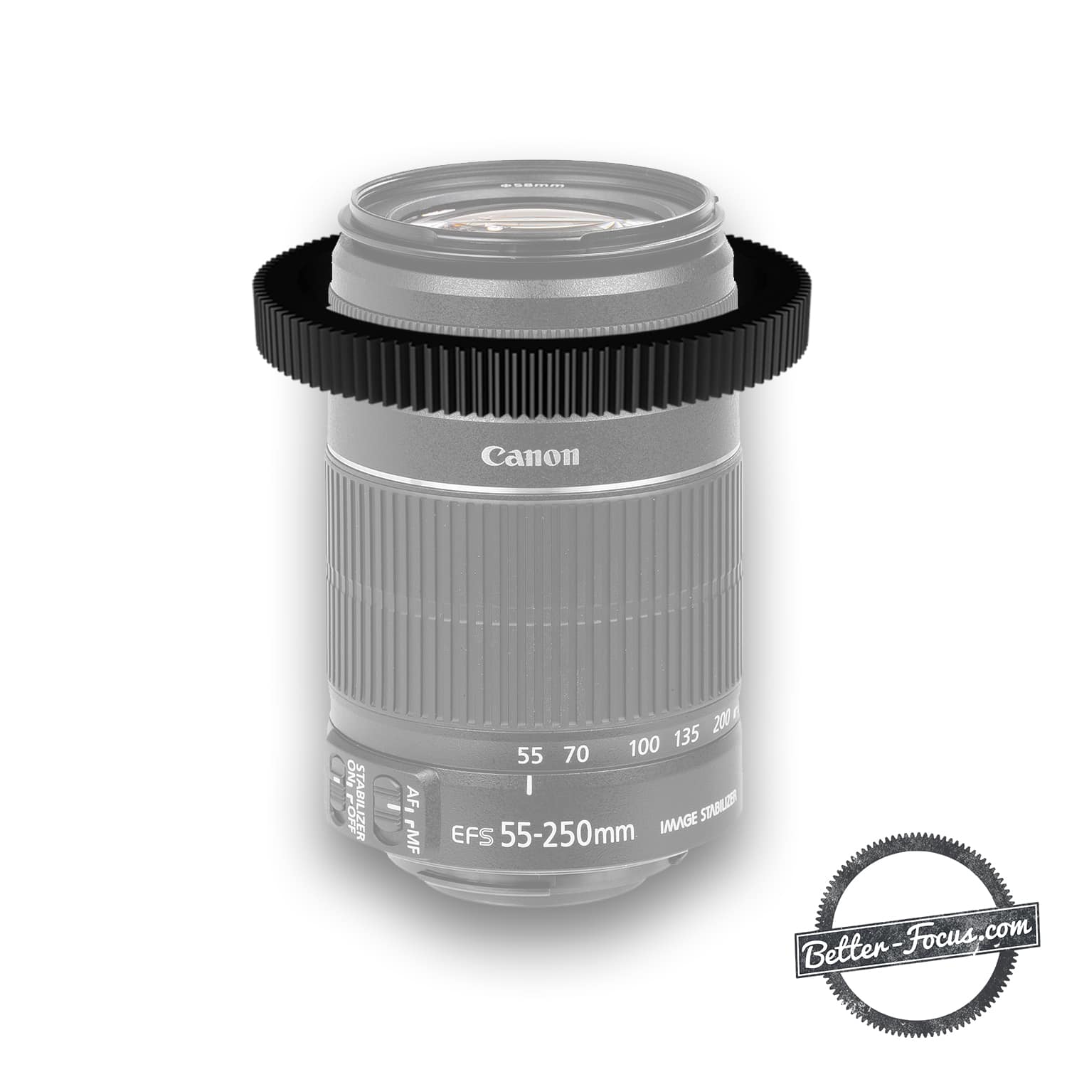 Follow Focus Gear for CANON EF-S 18-55MM F3.5-5.6 IS (MARK I AND II)  lens