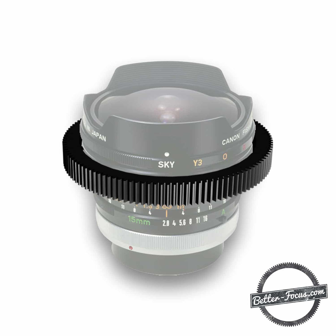Follow Focus Gear for CANON FD 15MM F2.8 FISH-EYE  lens