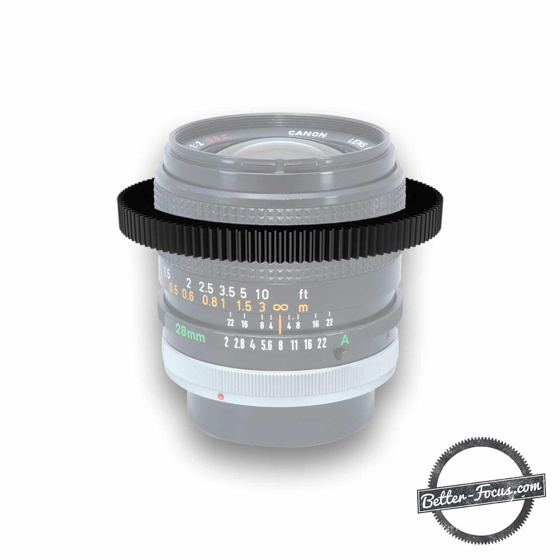 Follow Focus Gear for CANON FD 28MM F2 S.S.C.  lens
