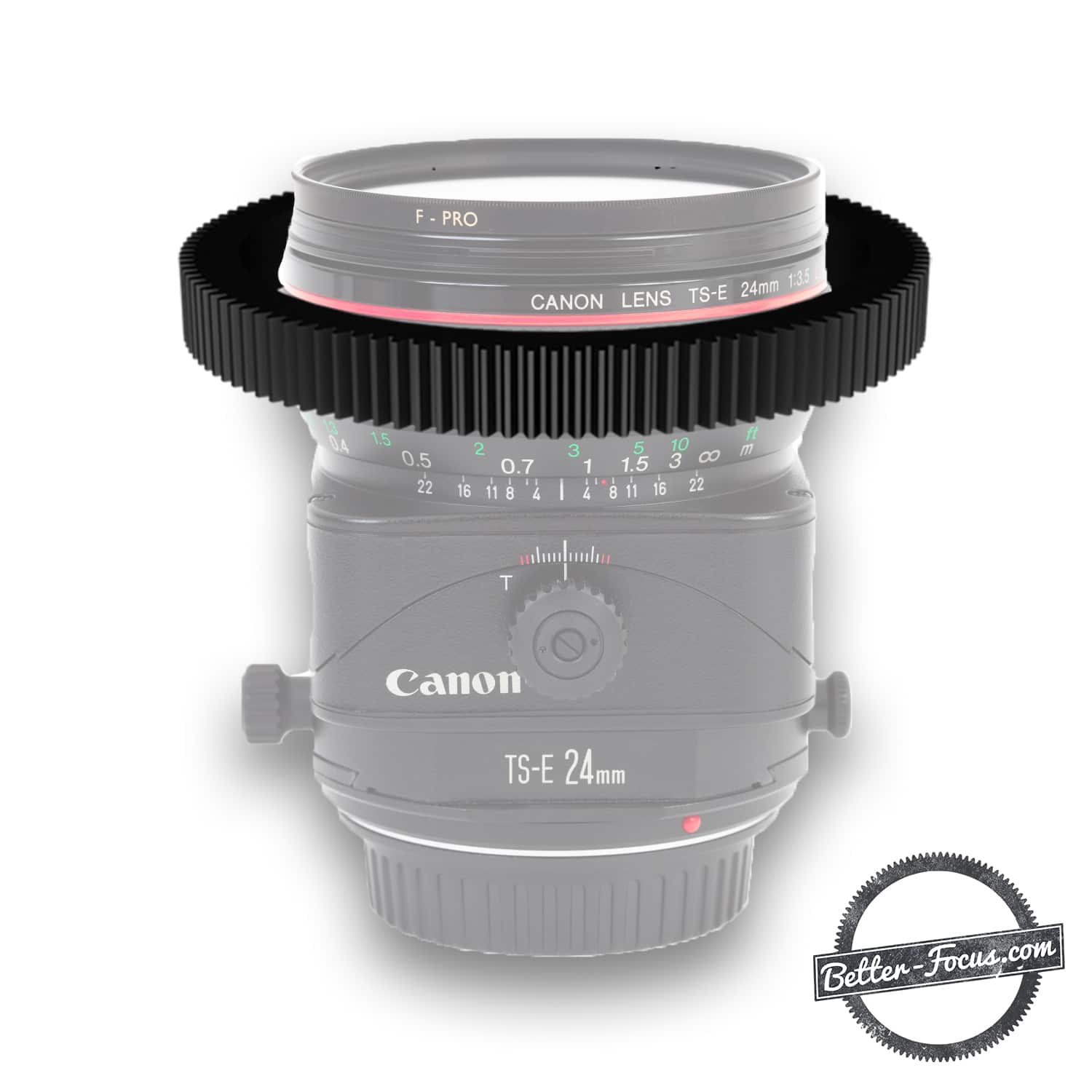 Follow Focus Gear for CANON TS-E 24MM F3.5 L SERIES TILT SHIFT  lens
