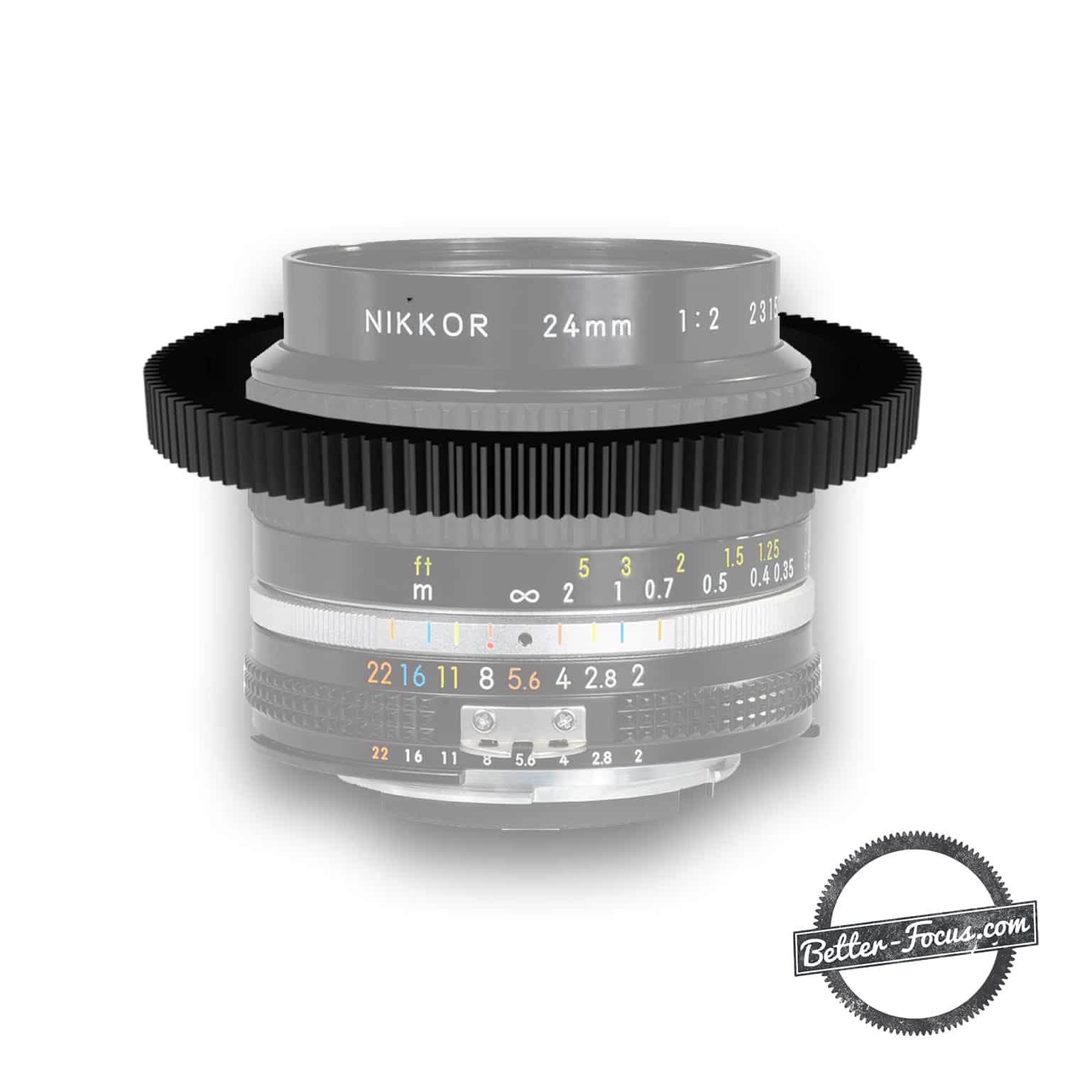 Follow Focus Gear for NIKON 24MM F2 AI-S  lens