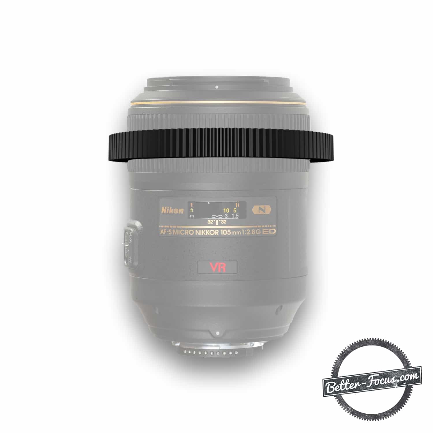 Follow Focus Gear for NIKON AF-S 105MM F2.8 G ED VR MICRO  lens