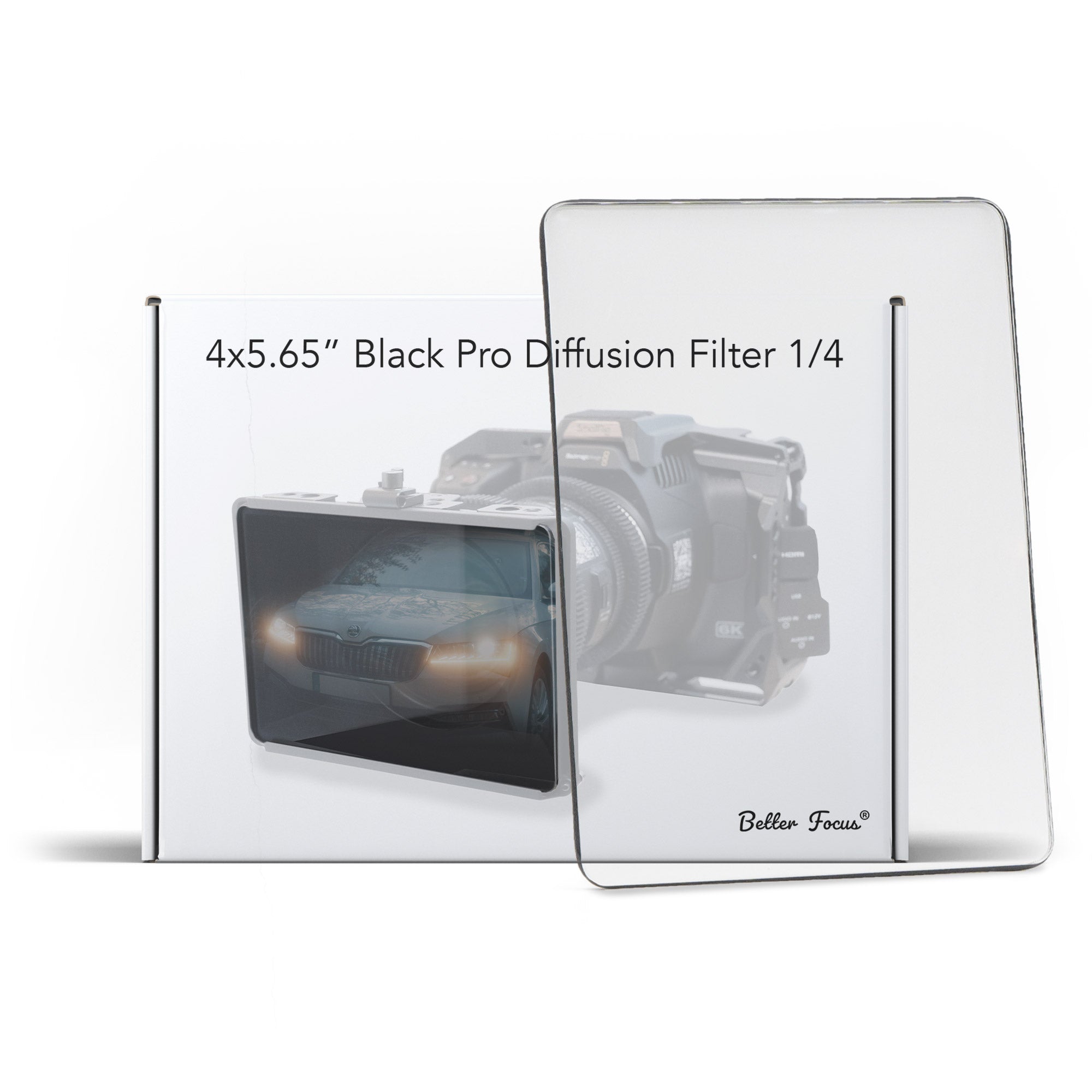 Black Diffusion Cinema Filter 1/4 & 1/8 Pro Mist Effect